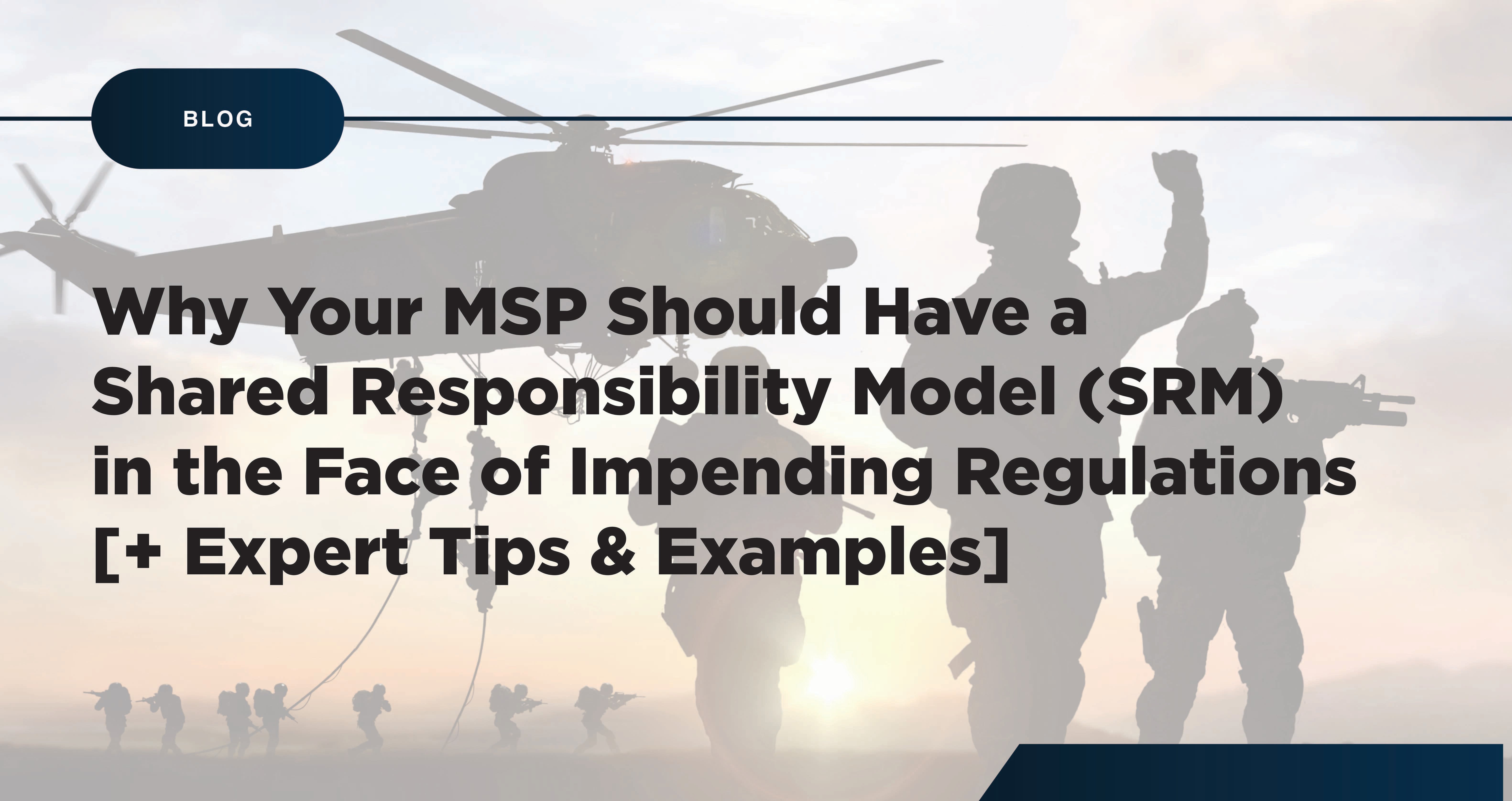 Why Your MSP Should Have an SRM