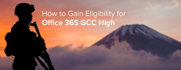Office 365 GCC High Eligibility