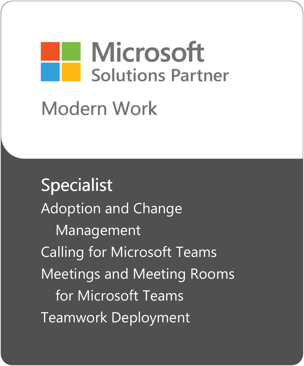 Modern Work - Specializations